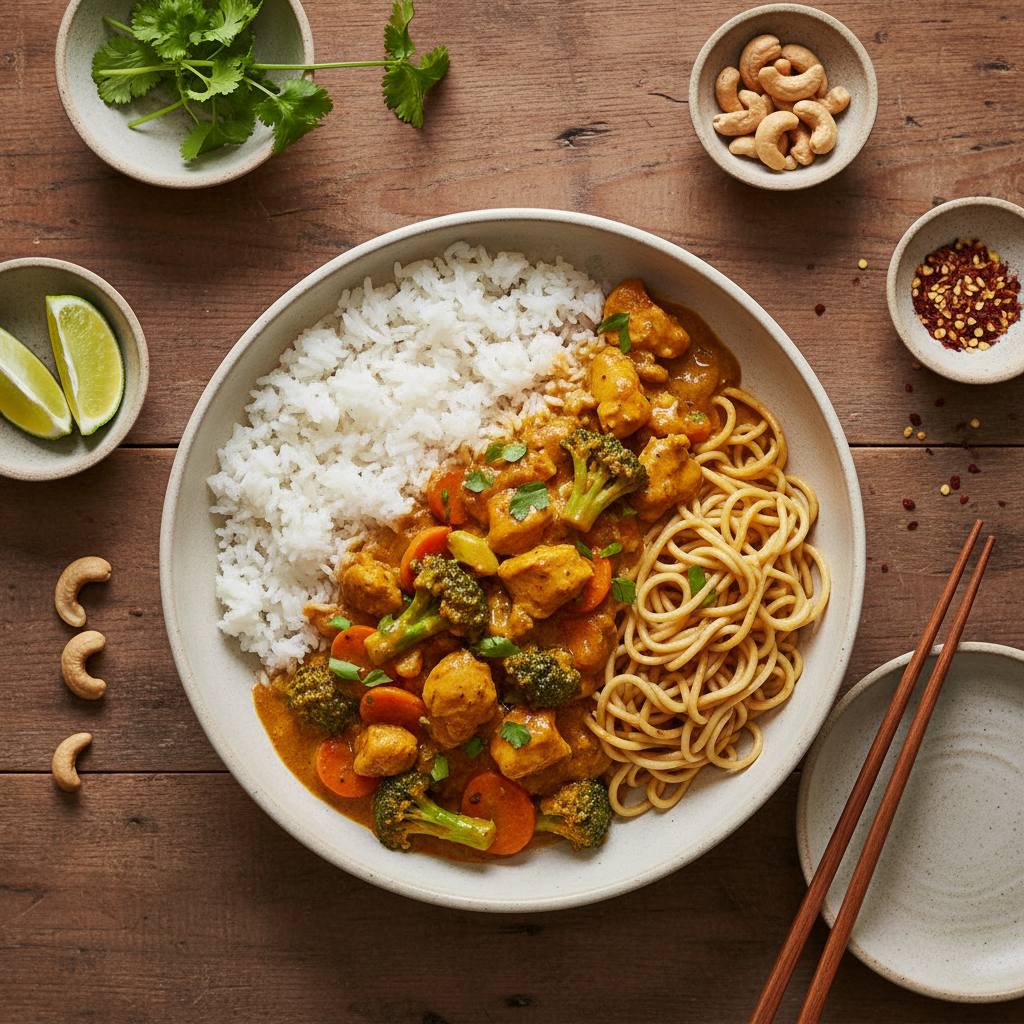 Curry Express Poulet-Carottes-Brocoli