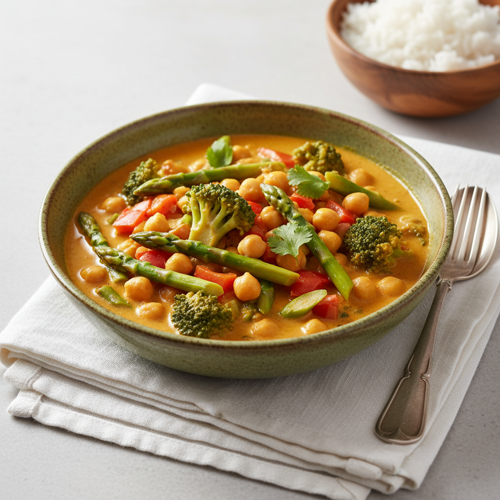 Curry de Légumes et Pois Chiches