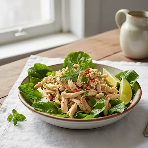 Thai Chicken Salad with Fresh Herbs