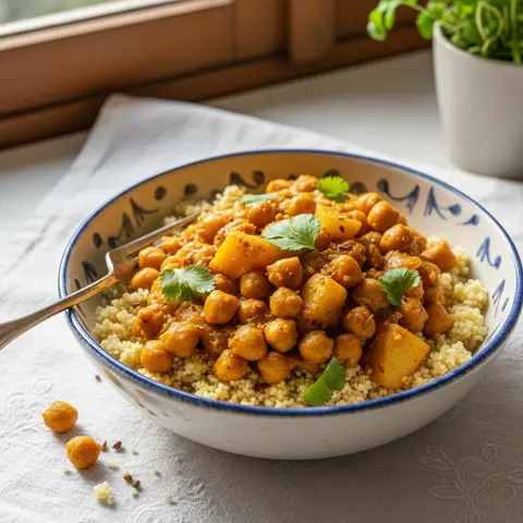 Chickpea and Apple Curry
