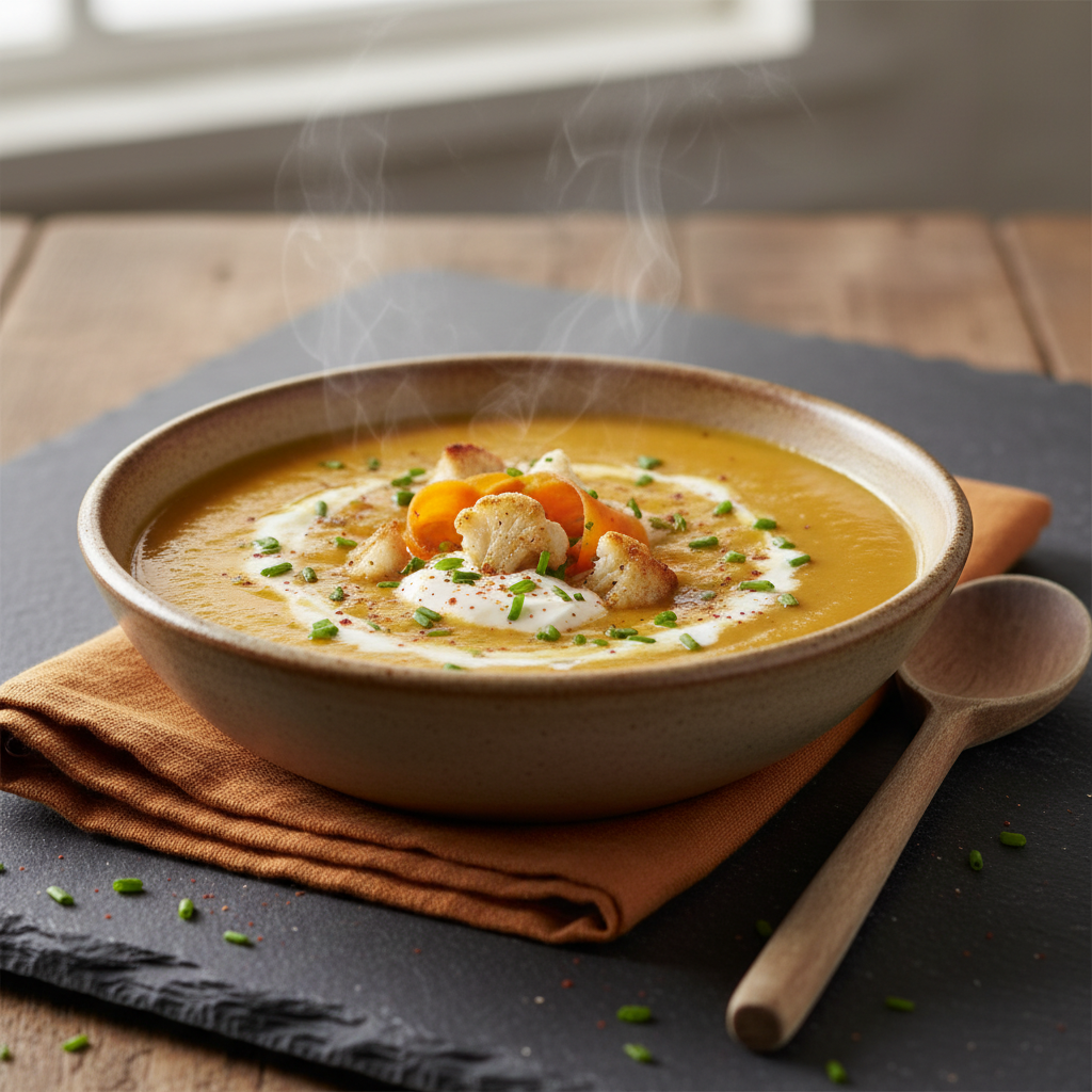 Velouté de Chou-fleur et Carottes