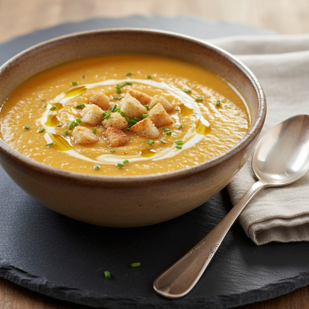 Soupe Crémeuse Chou-fleur et Carotte