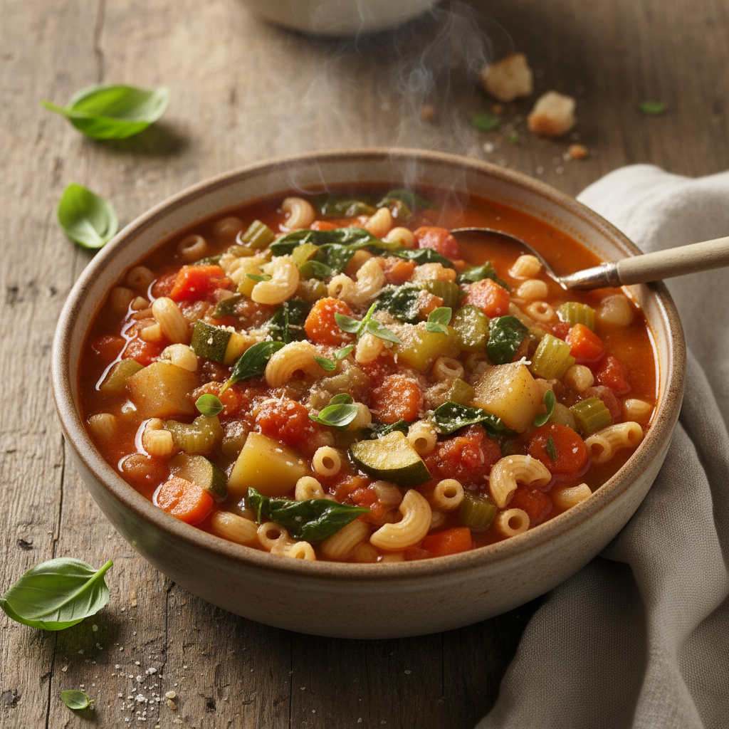 Soupe Minestrone du Frigo