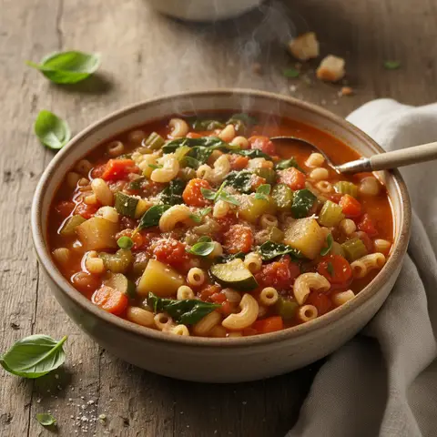 Minestrone aus Resten
