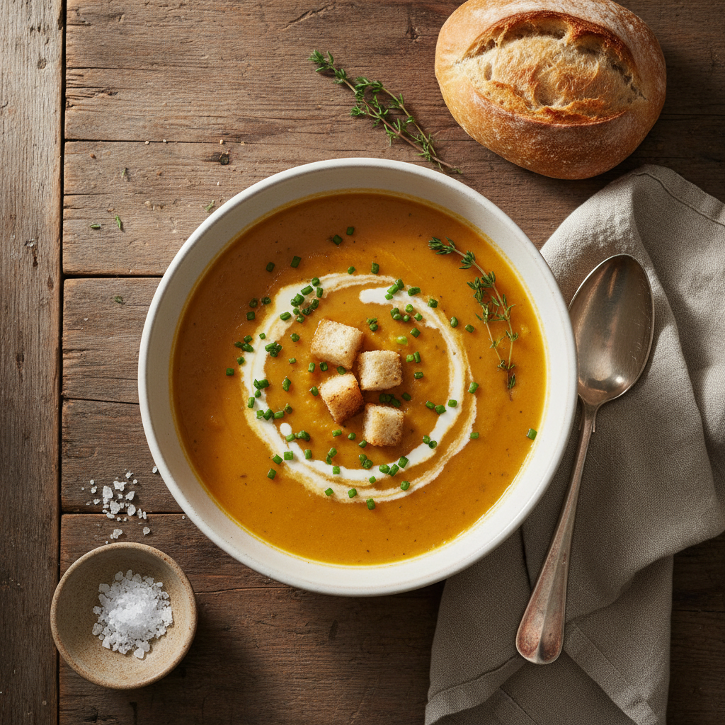Soupe Veloutée Carottes-Pommes de Terre