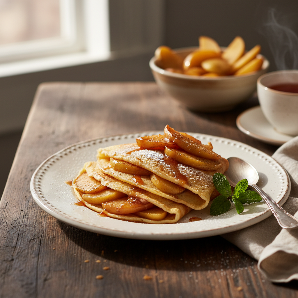 Crêpes aux Fruits