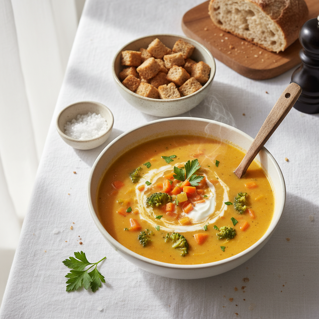 Soupe de Carottes et Brocoli