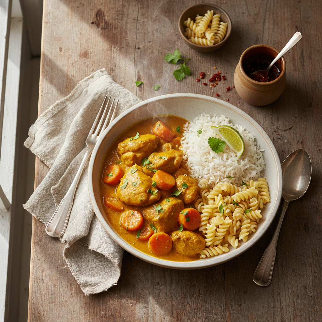 Curry de Poulet aux Carottes