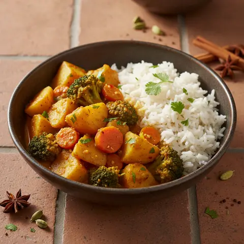 Vegetable and Potato Curry