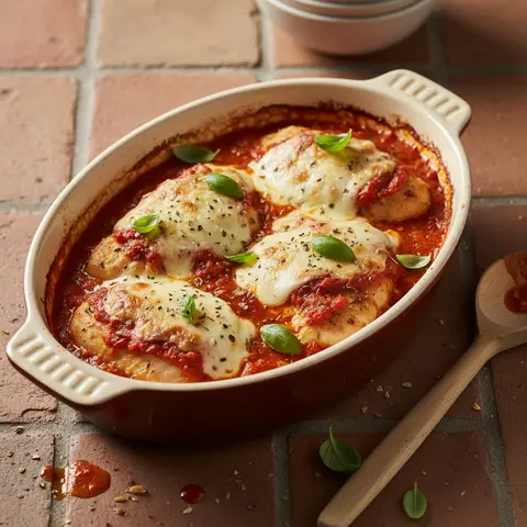 Chicken with Tomato and Mozzarella (Italian Style)