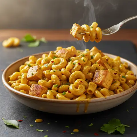 Curry Pasta with Chicken