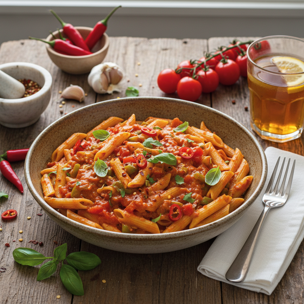 Curry de Pâtes Thaï-Italienne