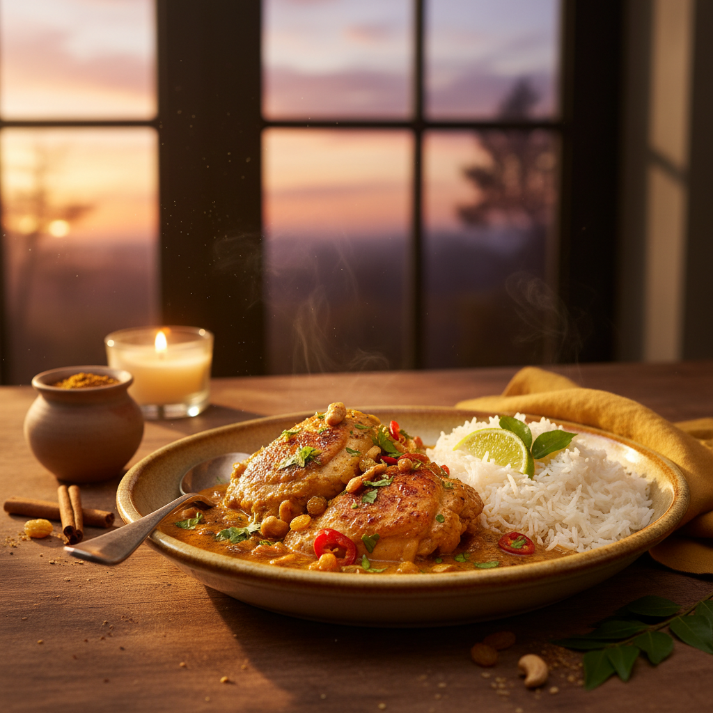 Poulet Curry Gourmand