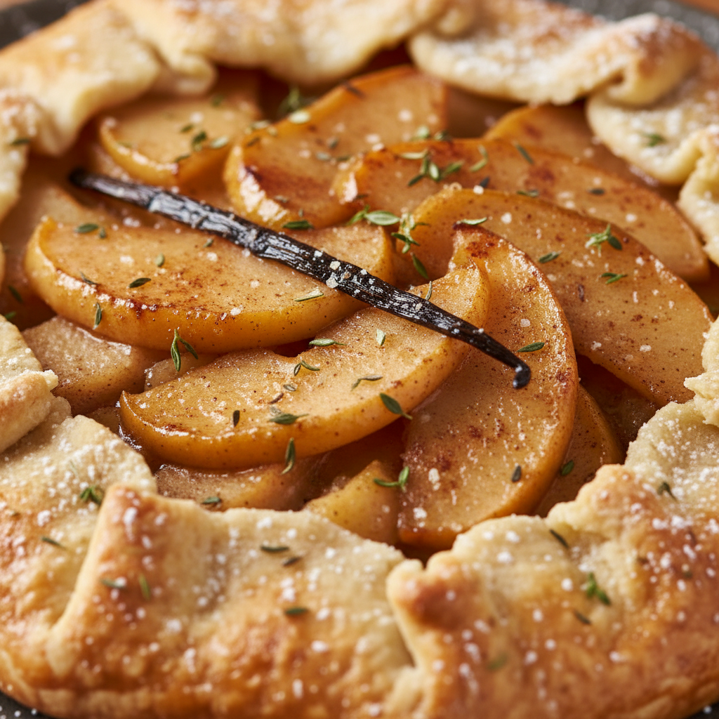 Galette Pomme-Poire à la Vanille et Cannelle