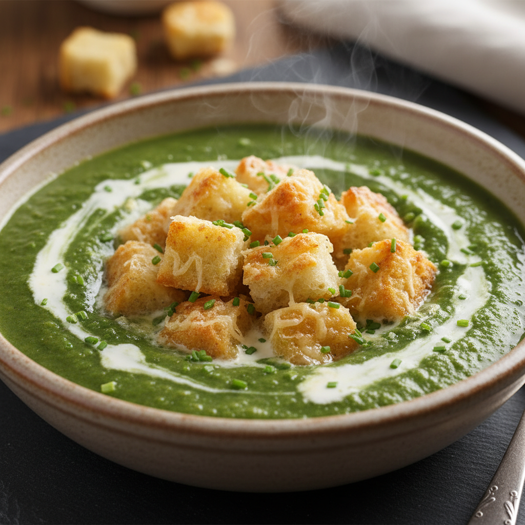 Soupe de Brocoli au Gruyère