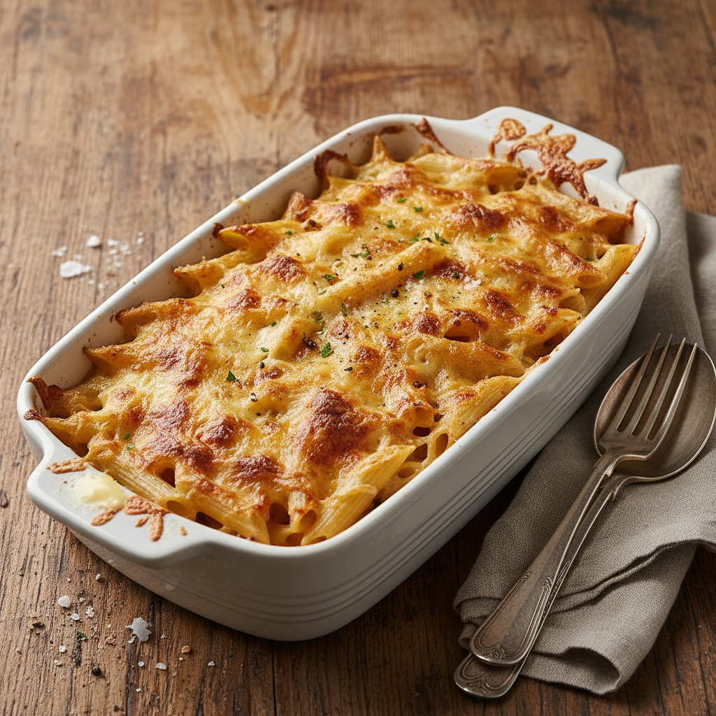 Gratin de Penne au Four