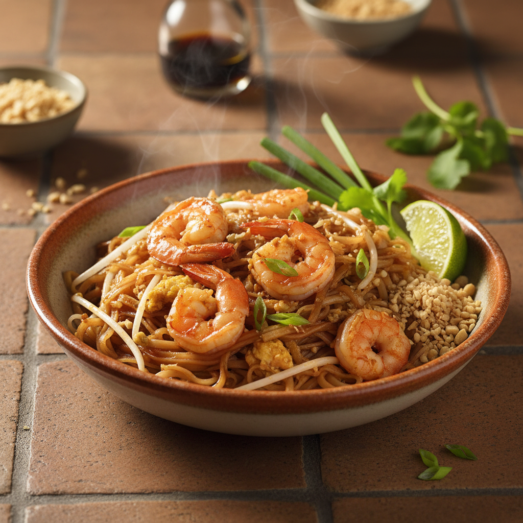 Pad Thaï aux Crevettes