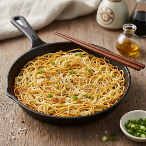 Simple Pan-Fried Noodles