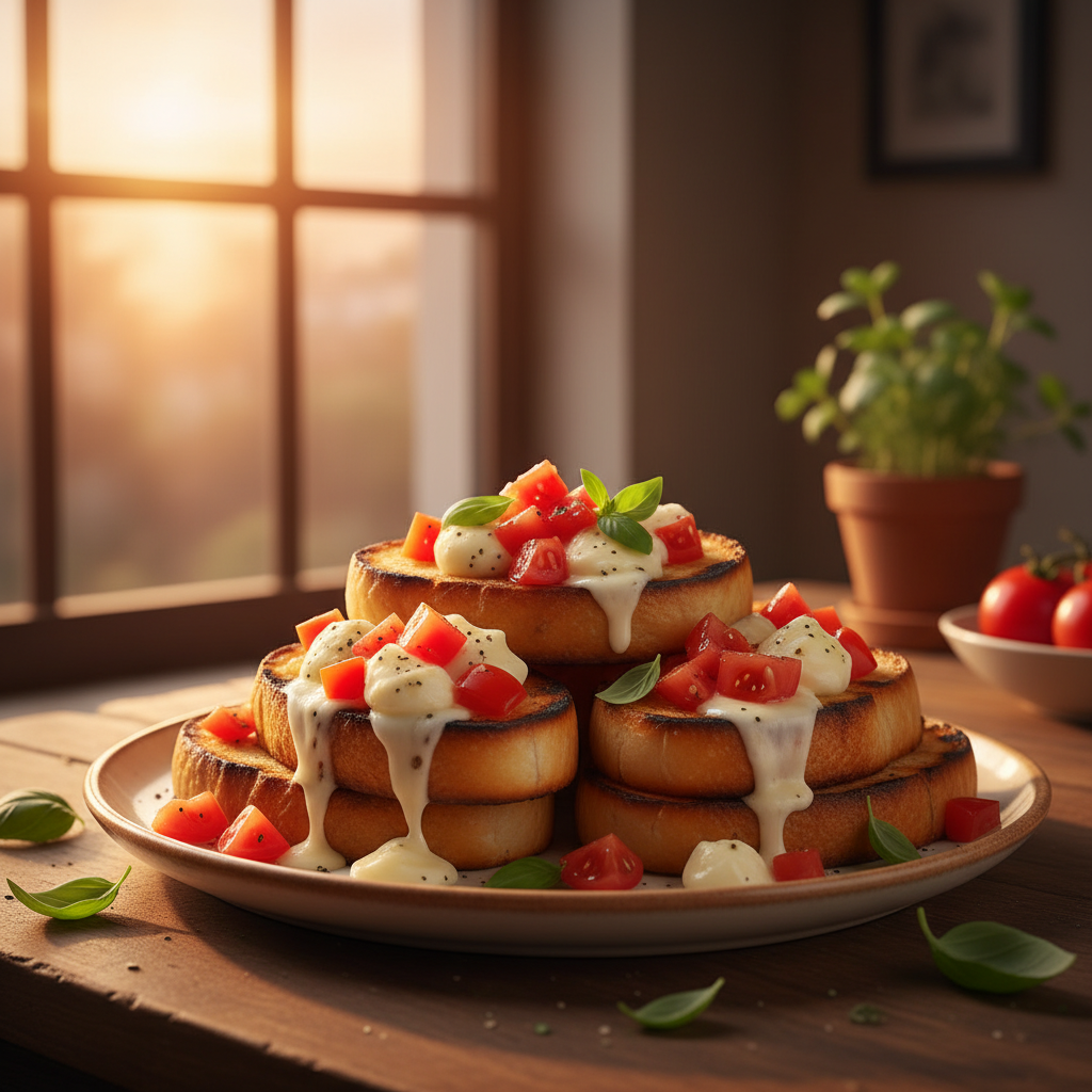 Bruschetta Tomate-Mozza