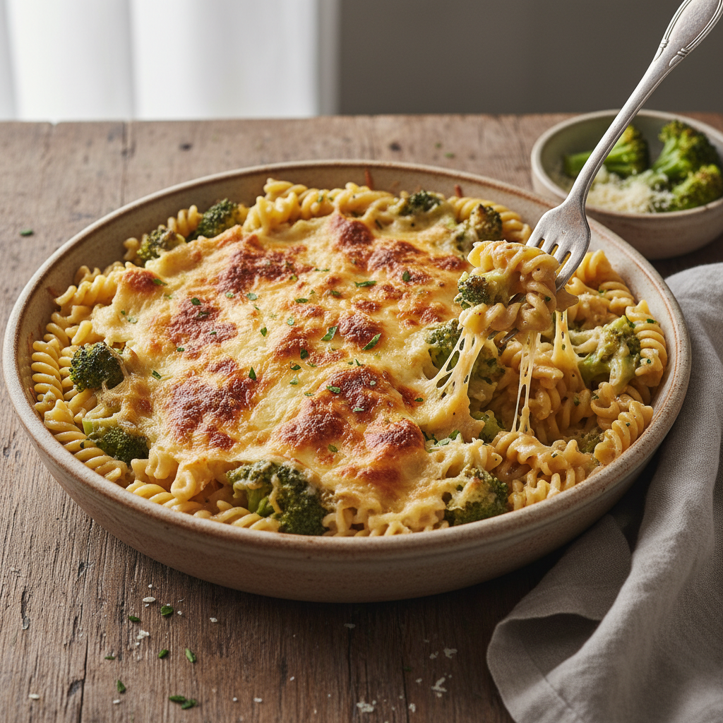 Pâtes au Gruyère et Brocoli
