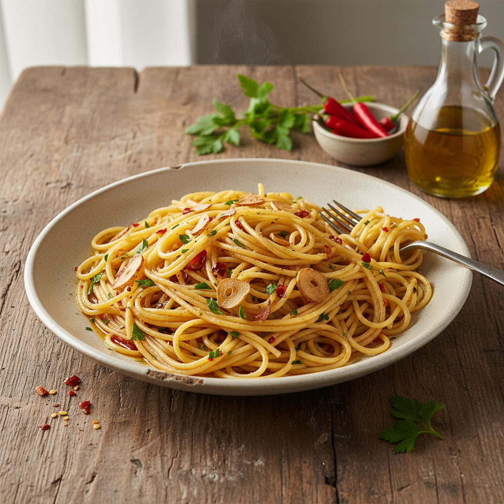 Pâtes Aglio e Olio