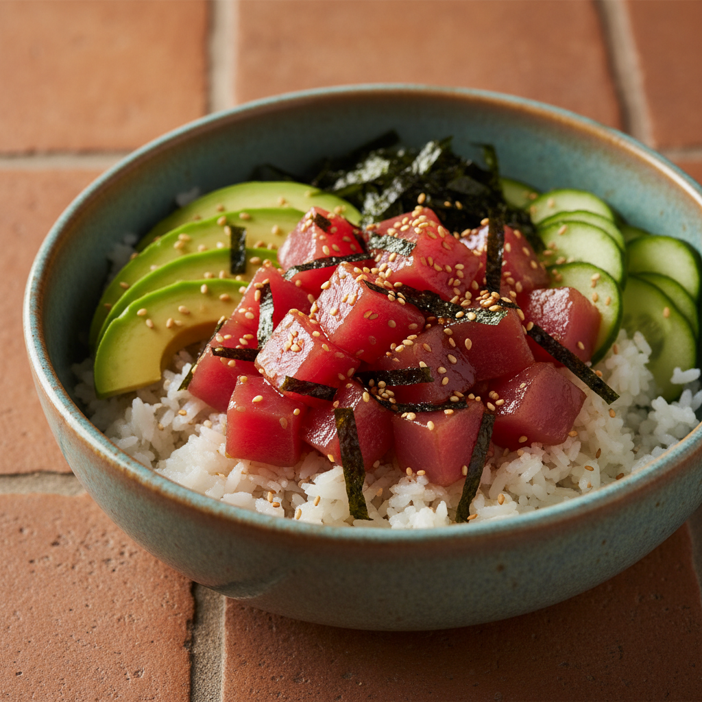 Poke Bowl Hawaïen au Thon