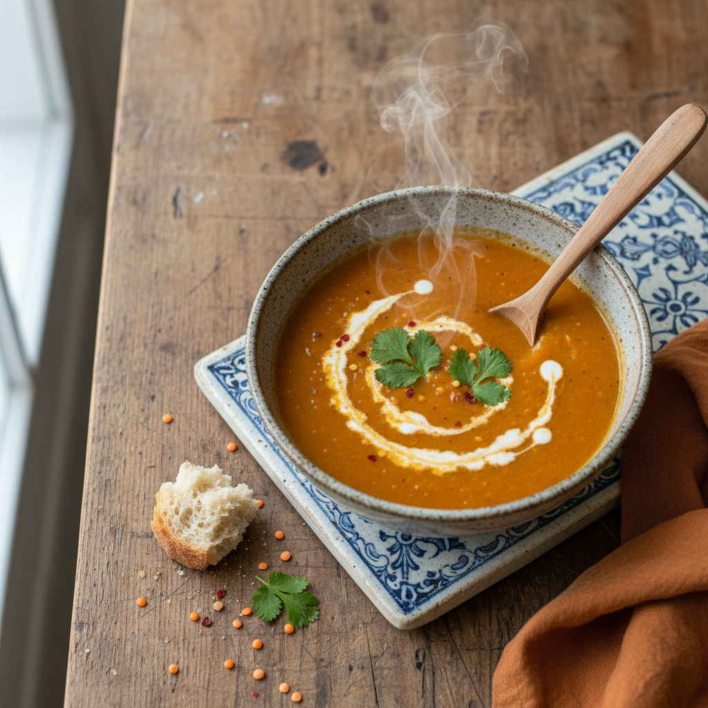 Soupe de Lentilles Corail