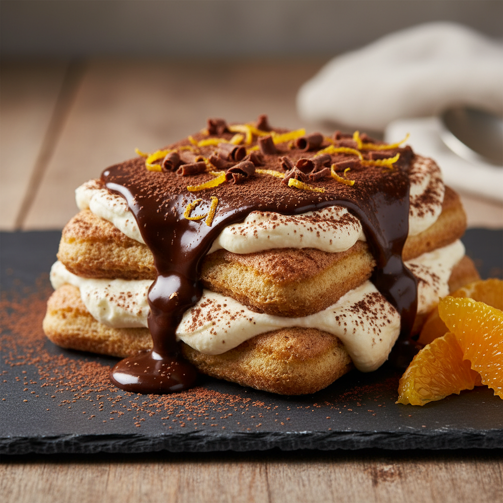 Tiramisù Chocolat-Orange Revisité