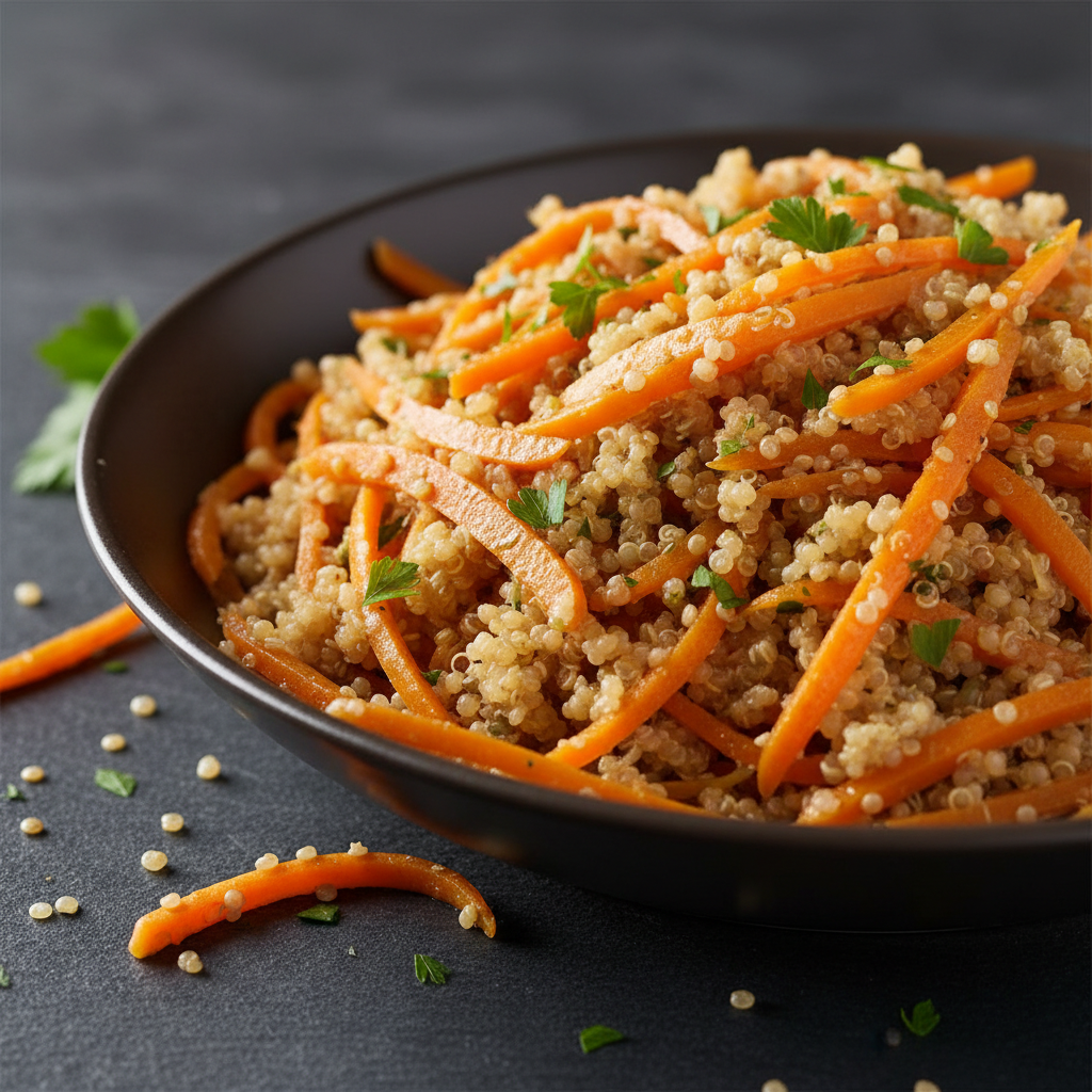 Sauté de Carottes et Quinoa