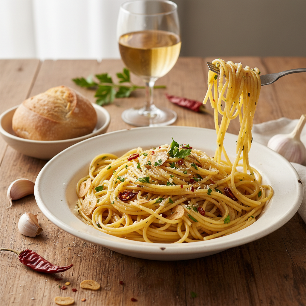 Pâtes Aglio e Olio