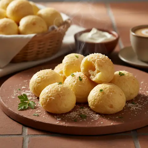 Pão de Queijo – Brasilianische Käsekugeln