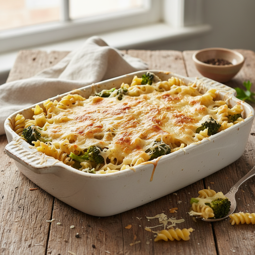 Pâtes au Gruyère et Brocoli