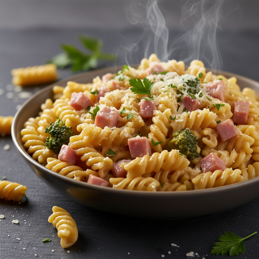 Pâtes au Jambon et Brocoli