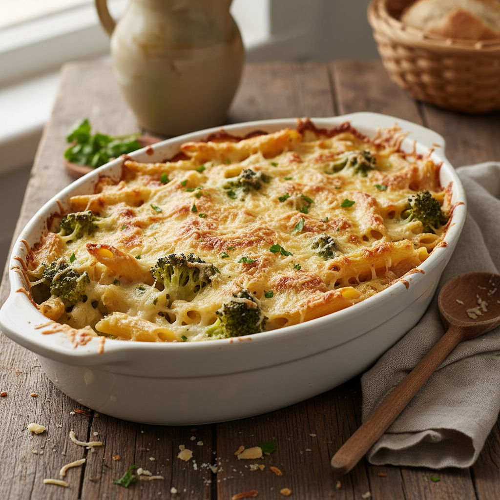 Gratin de Penne et Brocoli