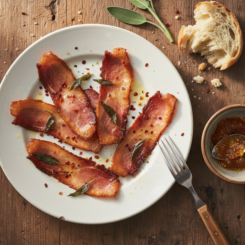 Jambon Poêlé Croustillant à la Poêle