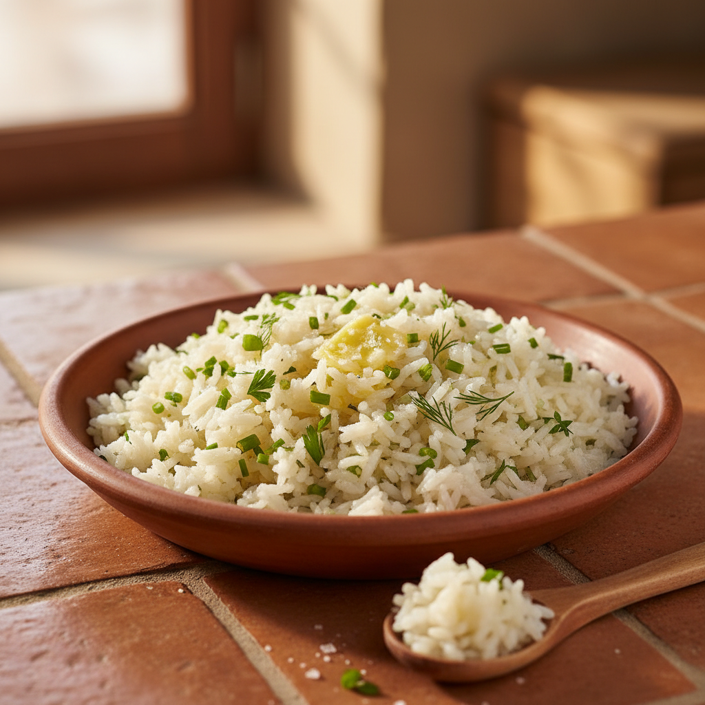 Riz Blanc Aux Herbes