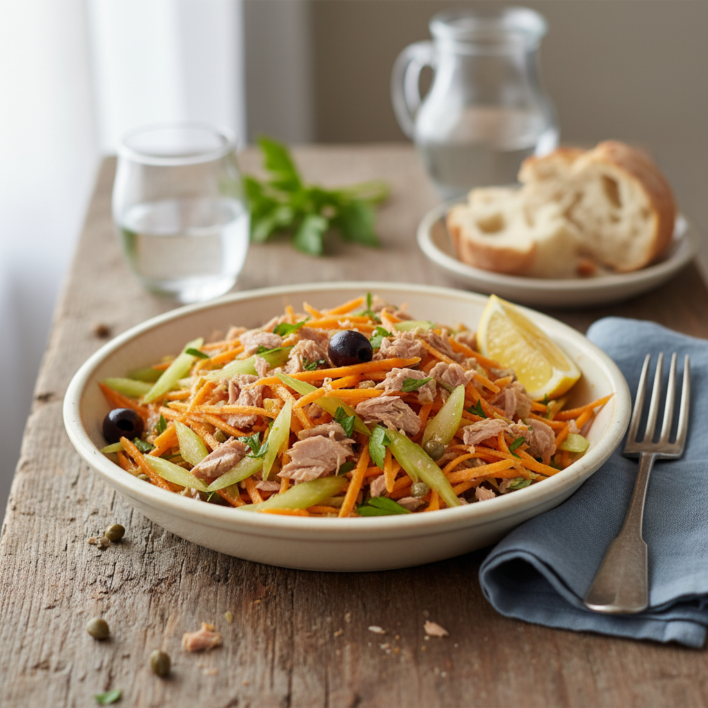 Salade Composée Thon et Carottes