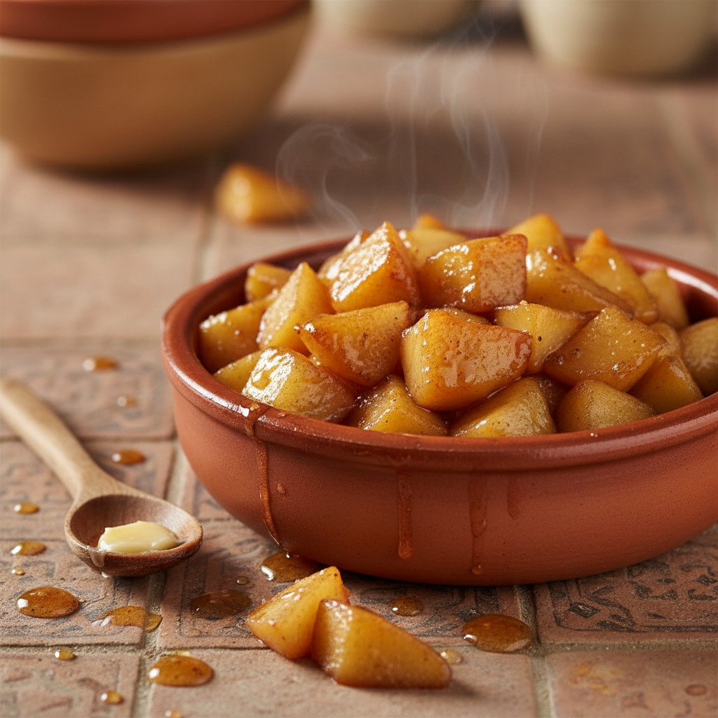 Poêlée de Fruits Caramélisés au Beurre