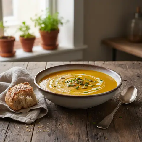 Wohltuende Karottensuppe