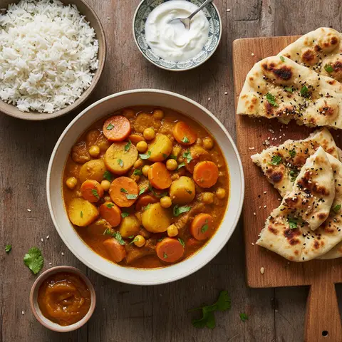 Vegetable and Chickpea Curry