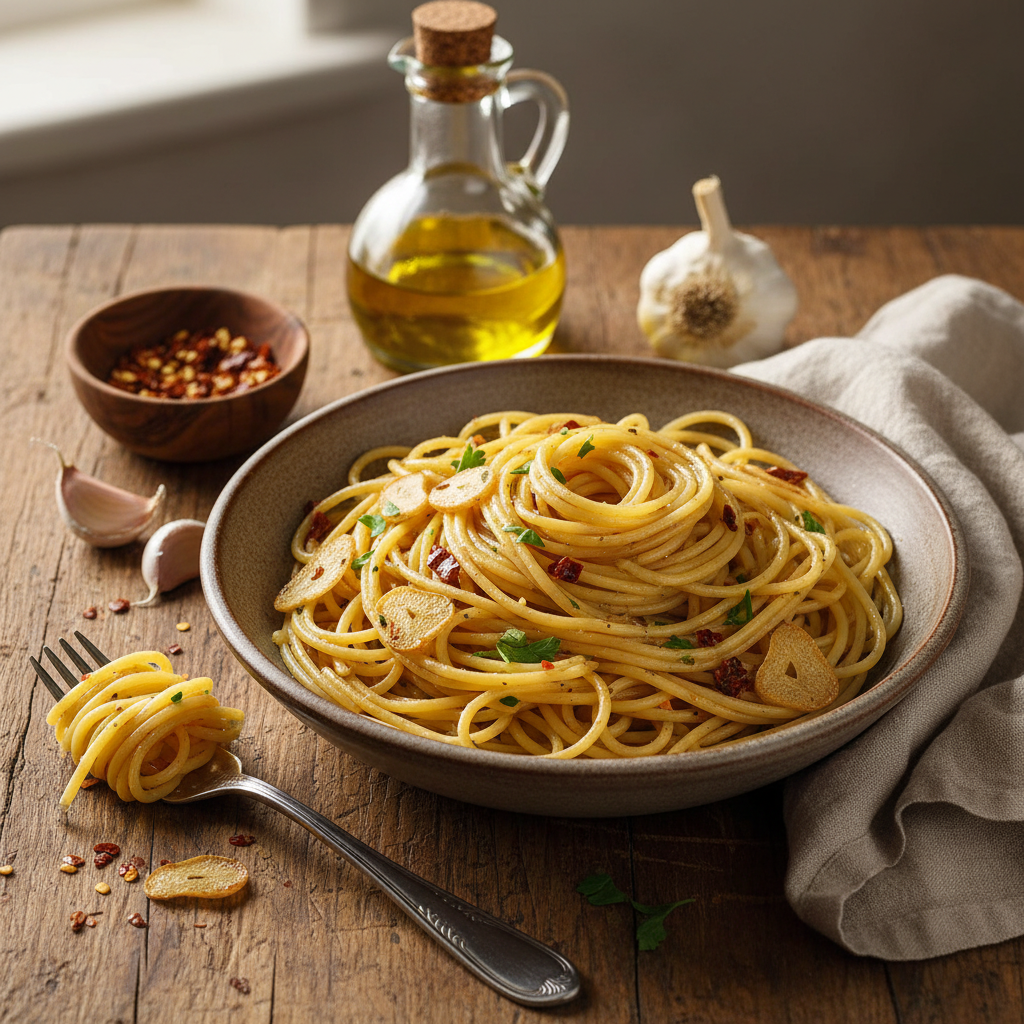 Spaghettis Aglio e Olio