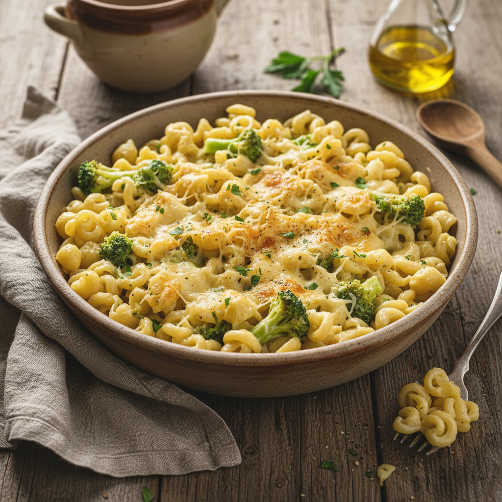 Pâtes Brocoli Gruyère