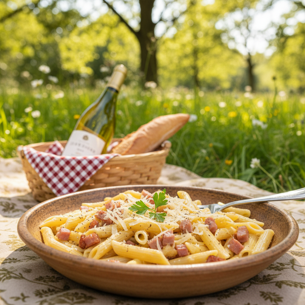 Pâtes Carbonara Simplifiée