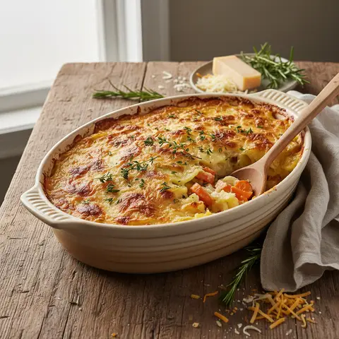 Karotten-Kartoffel-Gratin