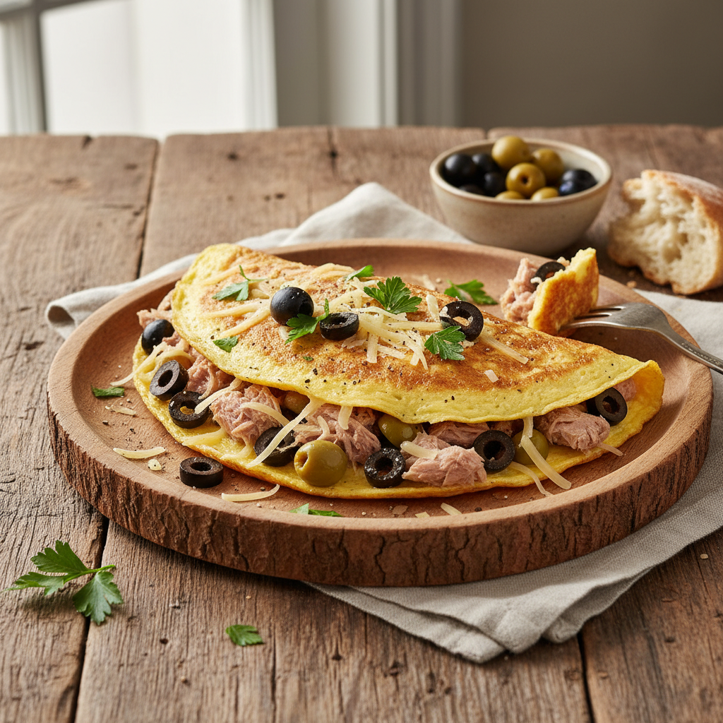 Omelette Thon-Olives
