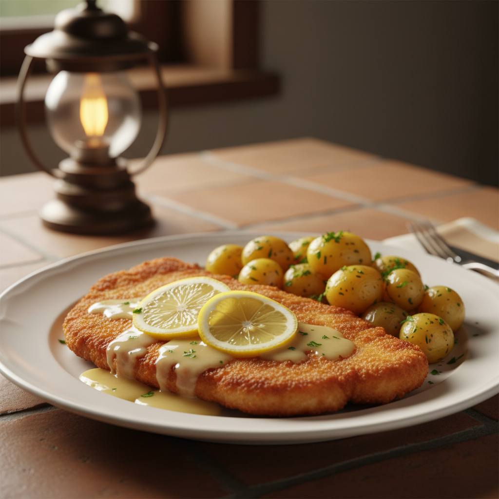 Schnitzel de Porc à l'Allemande