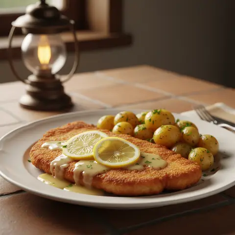 Schweineschnitzel nach Art