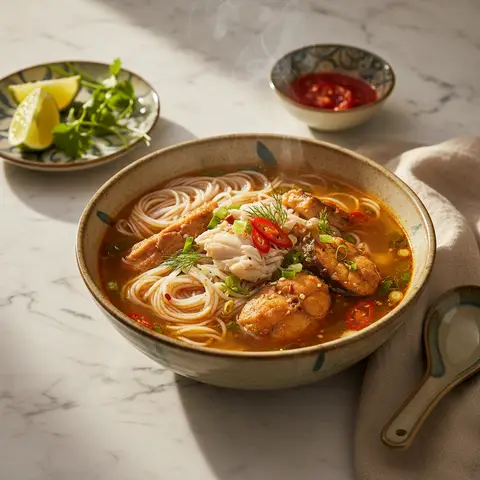 Bún Cá Rô Đun