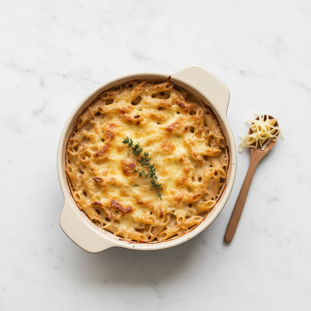 Gratin de Penne à la Crème