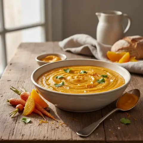 Orange and Carrot Purée